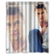 thumbnail image 1 of Cortina de ducha de Brad Pitt, juego de cortinas de baño con ganchos, tamaño 60 x 72 pulgadas, 1 of 3