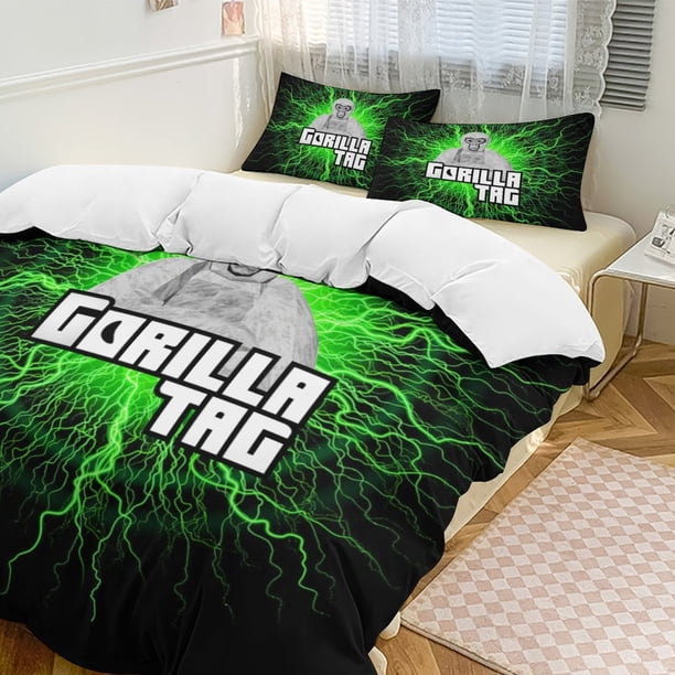 Game Gorilla Tag Game Gorilla Tag 3-Piece Bedding Set Soft Warm And Comfortable Bed Set