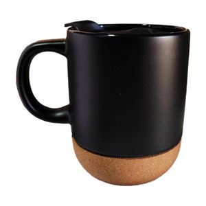 Bothyi - Taza De Café 400 Ml Regalos Del Día De La Madre Taza Para Beber Mate Para Mamá Papá Oficina Hombres Negro
