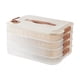 thumbnail image 3 of Contenedor De Almacenamiento De Alimentos Con Asas Y Tapas Para Pasta De Bocadillos De Carne De Cuatro Capas, 3 of 5