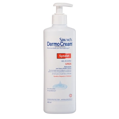 Jabón Syndet Dermocream Urea. 400 Ml Simond’S