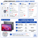 thumbnail image 2 of Funda Con Teclado Para Lenovo Idea Tab Tb336 11 Pulg, 2 of 3