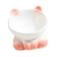thumbnail image 5 of Cuenco De Alimentación Para Gatos, Plato Minimalista Para Comida Para Perros, Accesorios Para Alimentos Y Agua Para Mascotas, Clasificados En Blanco Y Rosa, 5 of 5