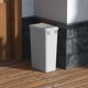 thumbnail image 5 of Cubo de basura Dowell para cocina y baño, 47 L, gris, paquete de 2, 5 of 9