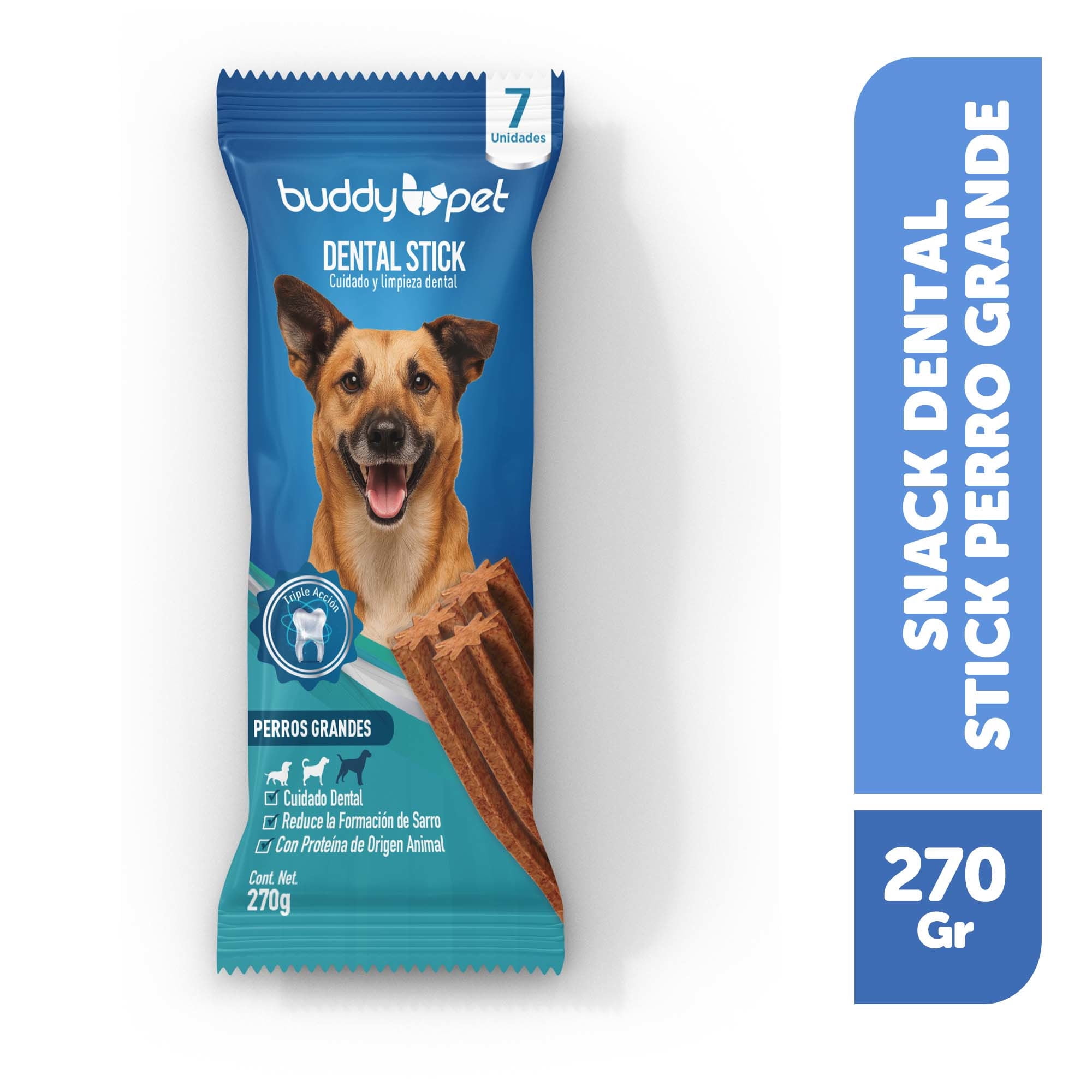 Dental Stick Perro Grande 270 g Buddy Pet