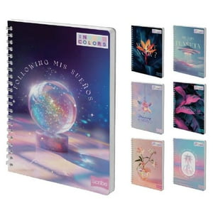 Scribe Cuaderno Mediano Femenino 100 Hojas