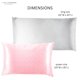 thumbnail image 5 of Funda de almohada LEMON LAVENDER 51 cm × 71 cm Satín (tamaño Queen), 5 of 7