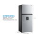 thumbnail image 3 of Refrigerador Midea Top Mount No Frost / Mdrt580Mte50 407 Litros, 3 of 10