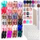 thumbnail image 1 of Uñas Postizas FANDAMEI Cortas, 576 Piezas, 1 of 3