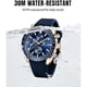 thumbnail image 3 of Reloj Benyar Hombre Cronografo 45mm Cuarzo Azul Resistente, 3 of 3