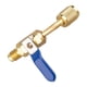 thumbnail image 2 of Adaptador De Válvula De Bola Conector De Adaptador De Líquido Herramienta De Refrigeración Válvula De Llenado Azul, 2 of 5