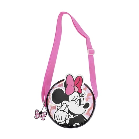 Bolso Bioworld Disney Minnie Mouse Winking Pink 14Cm