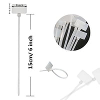 Tuzazo - Cintas Para Cables De Nailon, 250 Piezas, Etiquetas De Cable