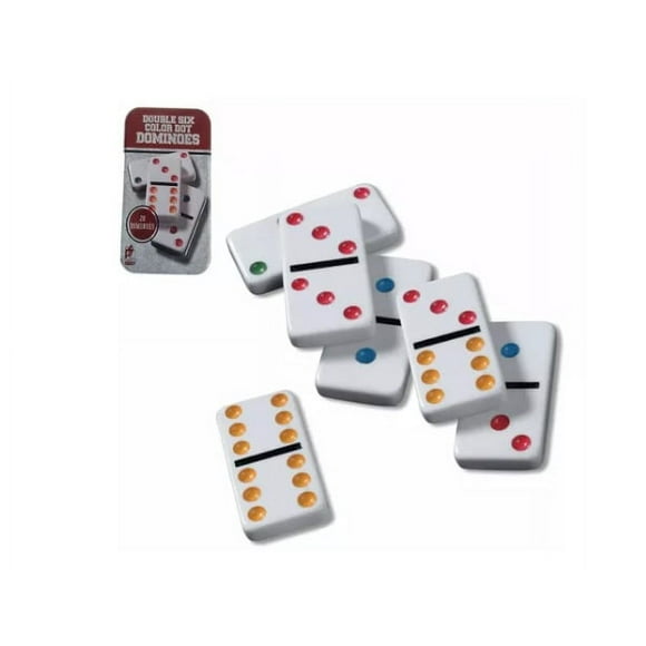 Juego Domino Caja Metálica 20 Piezas