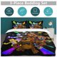 thumbnail image 5 of x274 Five Nights at Freddy's Bed Duvet Cover Microfiber Bedding Sets 3D Printed Lightweight 3 Piece Comforter Sets, 1 Duvet Cover And 2 Pillow Shams for Kids Boys Girls 79"x90" jn274, 5 of 5