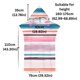 thumbnail image 2 of Microfibra Surf Poncho Portátil Toalla De Playa De Gran Tamaño Niños Adultos Con Capucha Toalla Seca Rápida Poncho Cambiante (75 * 110 Cm), 2 of 3