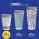 thumbnail image 2 of Vasos de café de papel Dixie To Go de 350 ml con tapas, 156 unidades, 2 of 8