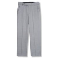 Pantalón De Vestir Para Niños Calvin Klein De Corte Plano Gris Claro Talla 16