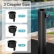 thumbnail image 4 of Soporte para sombrilla de patio VredHom, 19,5 kg, color negro, 4 of 7