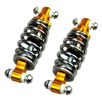 Magideal - Amortiguadores Traseros De Alto Rendimiento Muelle De Bicicleta Cuesta Abajo Amortiguación Lateral De Bicicleta Amortiguador Trasero Ajuste Para