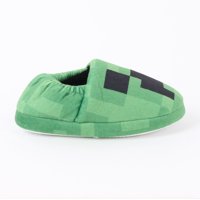 Pantufla Niño Creeper Face Verde Minecraft