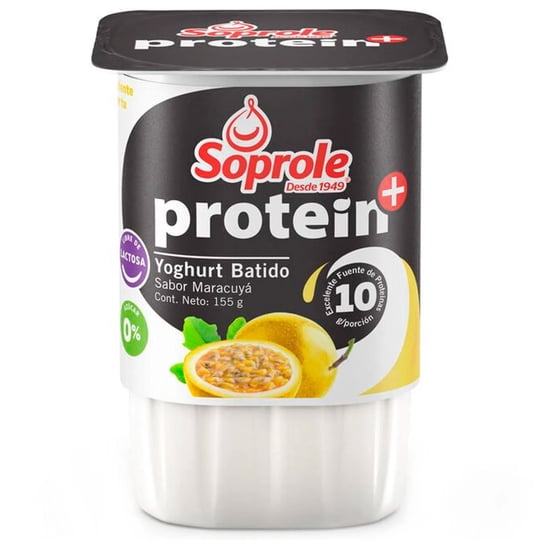Yoghurt Protein+ Sabor Maracuyá 155 g Soprole