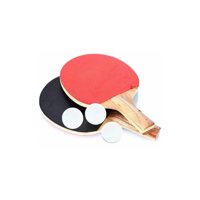 Infitness - Set 2 Paletas Ping Pong Estuche + 3 Pelotas - Ps