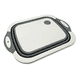 thumbnail image 1 of Compre Já Fácil escurridor de silicona multiusos para cocina y tabla de cortar color gris, 1 of 3