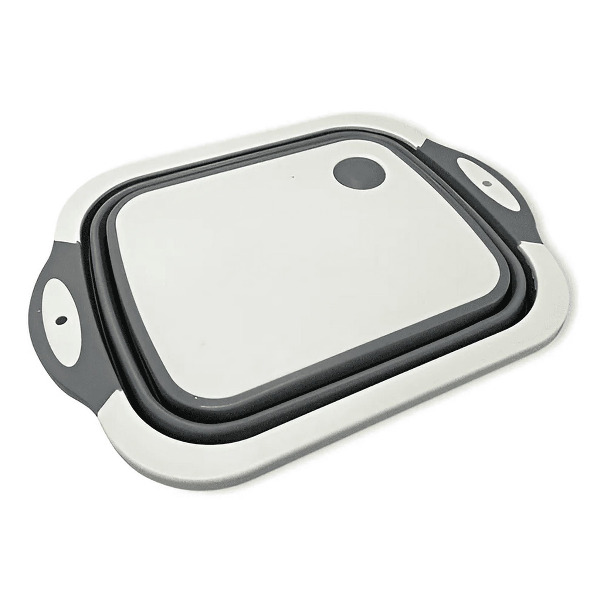 Genérico - Compre Já Fácil Escurridor De Silicona Multiusos Para Cocina Y Tabla De Cortar Color Gris