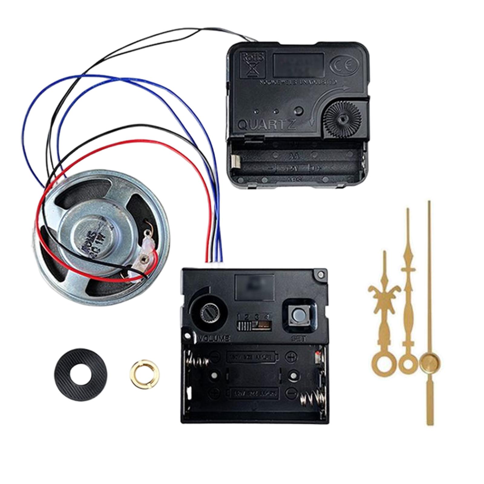 Magideal - Mecanismo De Reloj Péndulo Kit De Reparación Piezas De Repuesto Música Caja Accesorios De Reloj Manuales Adecuado Para Dormitorio Oficina Sala De Esta Estilo G