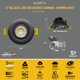 thumbnail image 2 of Luces LED empotradas NUWATT 8 cm (paquete de 4) CCT 2700‑5000 K, 2 of 9
