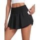 thumbnail image 1 of Shorts CRZ YOGA con Falda Superpuesta, Cintura Alta y Bolsillo con Cierre M, 1 of 6