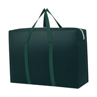 Magideal - Bolsa Móvil, Bolsa De Almacenamiento Grande, Bolsa Móvil Multifuncional, Organizador, Bolsa De Mano Para Edredón, Para Ropa De Cama, Dormitorio, Hogar Verde