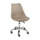 thumbnail image 1 of Silla pc de escritorio Tulip acolchada - Beige, 1 of 2