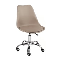 Habita2 Chile - Silla Pc De Escritorio Tulip Acolchada - Beige