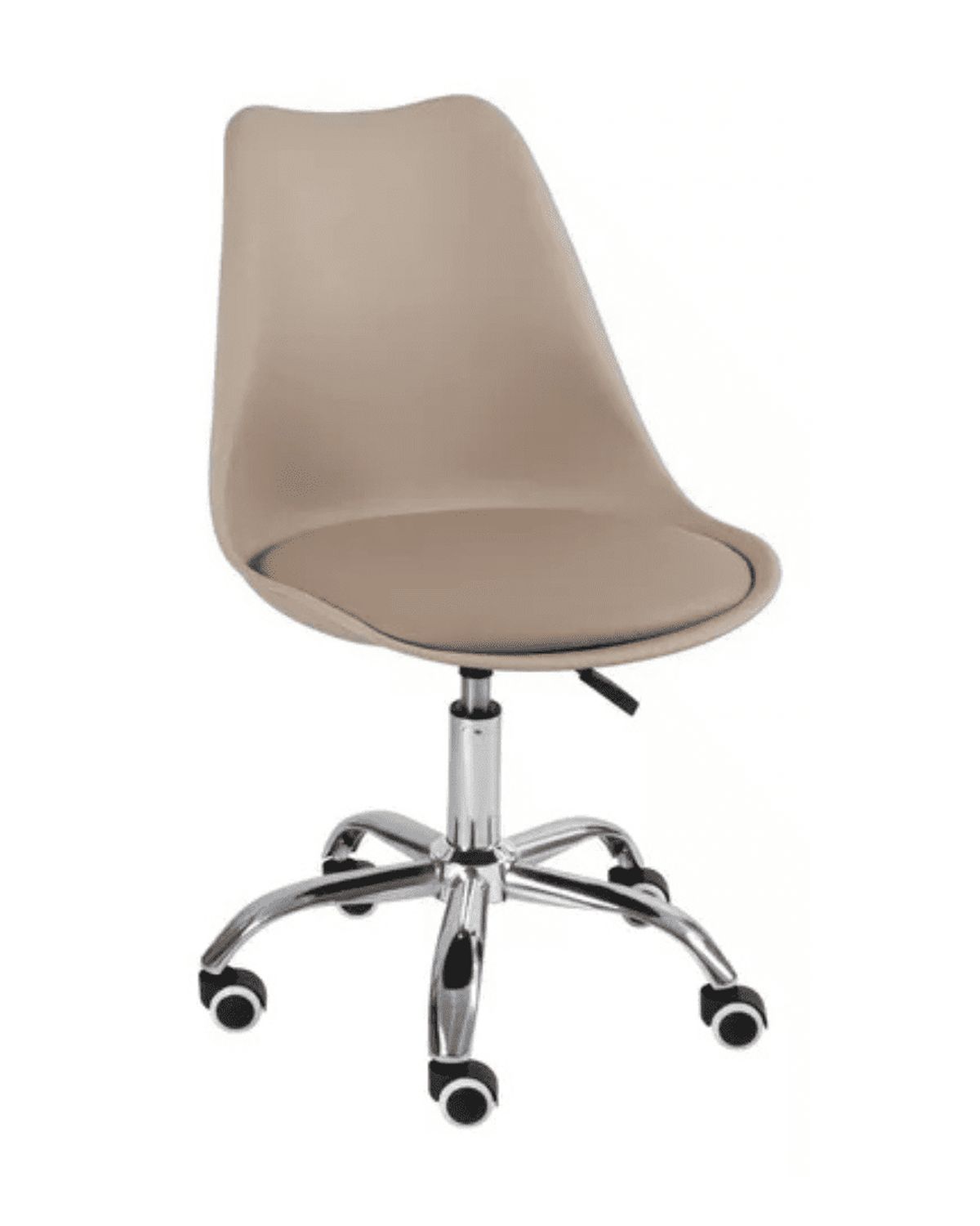 Habita2 Chile - Silla Pc De Escritorio Tulip Acolchada - Beige