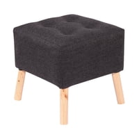Máxima Design - Pouf Alemania Grafito Omega 42X42X43 Cm