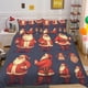 thumbnail image 1 of Christmas Gifts Santa Claus Kids Quilt Duvet Cover Set Doona Cover3-Piece Bedding Set, 1 of 5