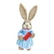thumbnail image 3 of Estatua De Conejo De Paja, Bonita Figura De Conejito De Pascua Para Gabinete, Decoración Para Sala De Estar, Estilo E, 3 of 3