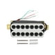 thumbnail image 1 of Pastilla De Guitarra Eléctrica De Doble Bobina 4P Precableada Para Guitarra De 7 Cuerdas Reemplaza Cuello Blanco, 1 of 5