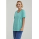 thumbnail image 5 of Polera Mujer Detalle Encaje Turquesa, 5 of 7