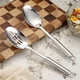thumbnail image 4 of Xiao Hua Juego de Cucharas para Cocinar de 2 Piezas, Colador Sólido de Cocina de Acero Inoxidable, Juego de Utensilios de Cocina, Mezclar, Servir, Cucharas para Mezclar, Regalos para el Hogar y, 4 of 4