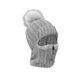 thumbnail image 3 of Gorro De Invierno Para Mujer, Gorro, Gorro, Gorros Para Ni?as, Gorros De Punto Para Esquiar, Senderismo, Gris, 3 of 5