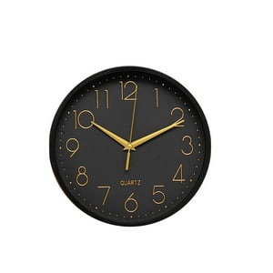 Vgo - Reloj Pared 25 Cm Negro