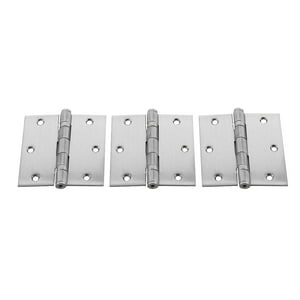 Pack 3 Bisagras Fierro Odis Con Rodamiento 3,5""3,5""2,2 Mm