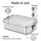 thumbnail image 2 of Caja Bento Bambaw 800 ml Lunchera de Acero Inoxidable a Prueba de Fugas, 2 of 7