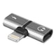 thumbnail image 1 of Adaptador / Divisor Lightning para audio y carga Fujitel S160LIGHTNIN, 1 of 1