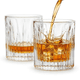 thumbnail image 3 of Set 4 Vasos De Whisky Cristal Diseño Tallado 200ml M144, 3 of 8