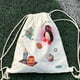 thumbnail image 2 of Retro Puppy Printed Canvas Backpack Casual Women Fashion School Gym Drawstring Bag String Knapsack School Back Pack Storage Bags, 2 of 3
