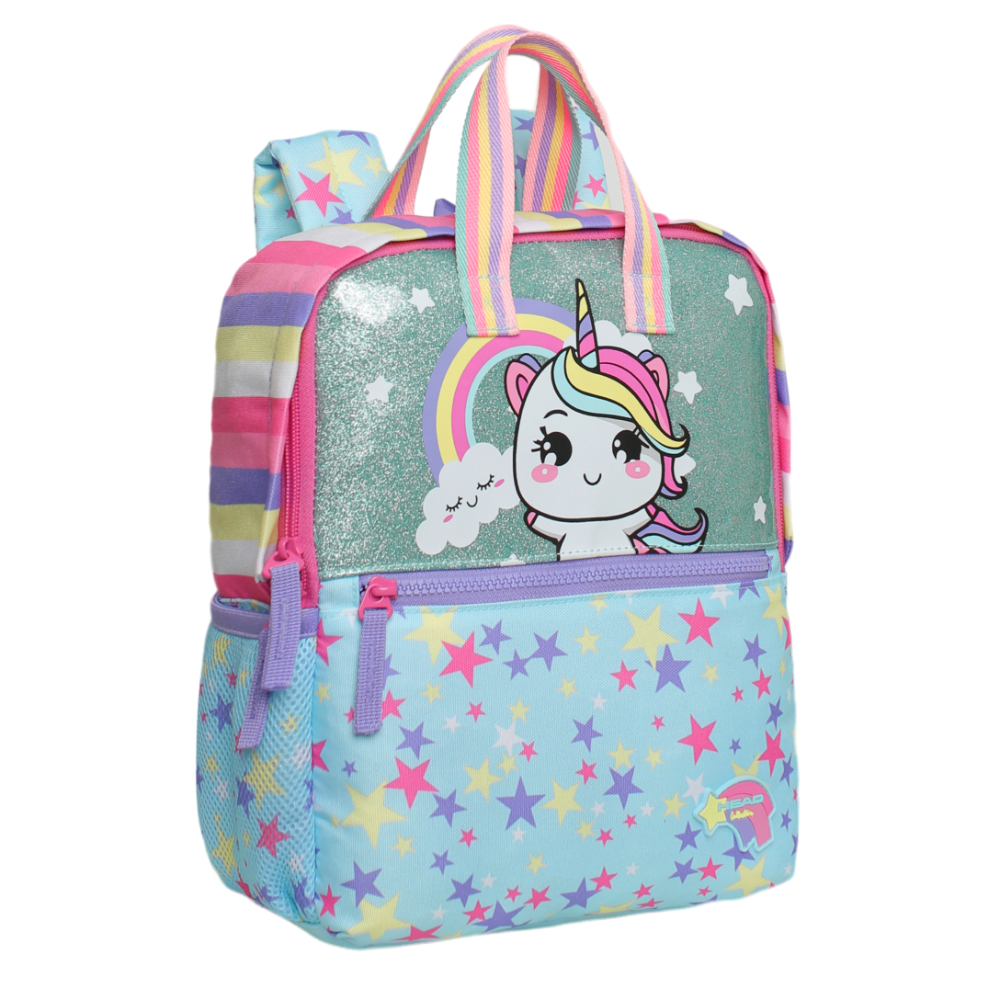 Head - Mochila Niña Pepa 2025 Cat Kawai Celeste 13 Lts